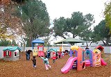 recess on the playground at Vacaville Child Care